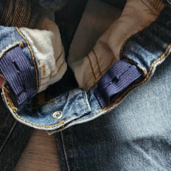 The Children's Place Boy's Toddler Snap Button Closure Bootcut Jeans Size 3T - Picture 6 of 8